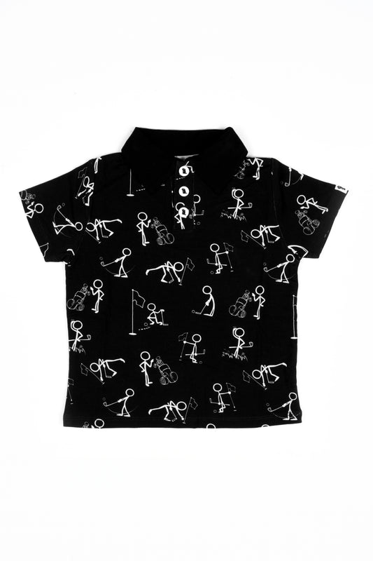 "Tee'd Off" Boy's Polo