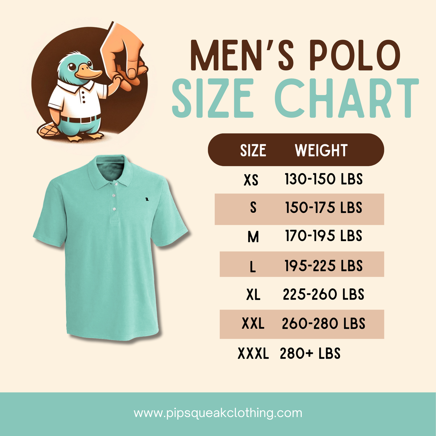 "Aqua Adventures" Men's Polo