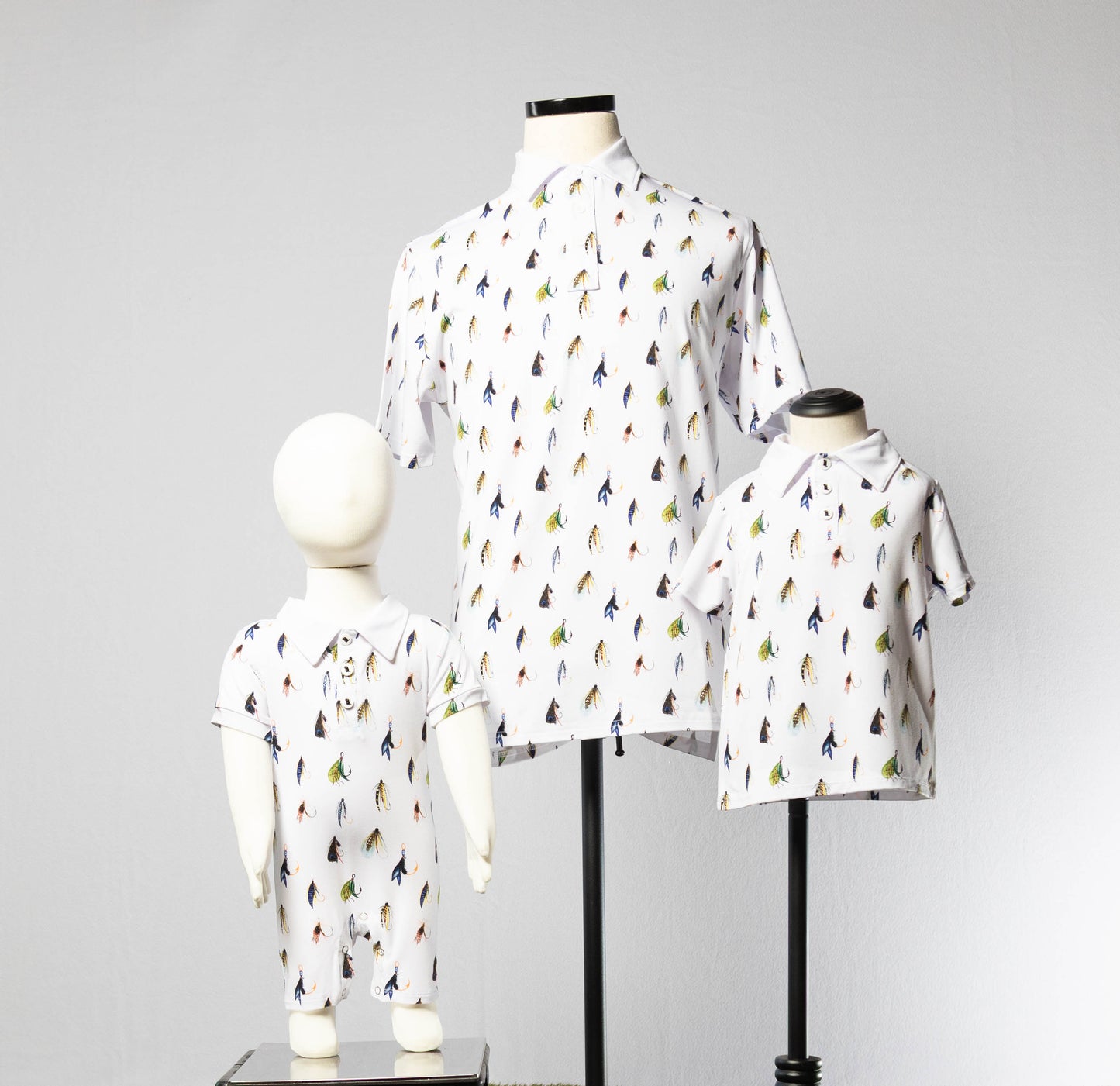 "Hooked" Boy's Polo