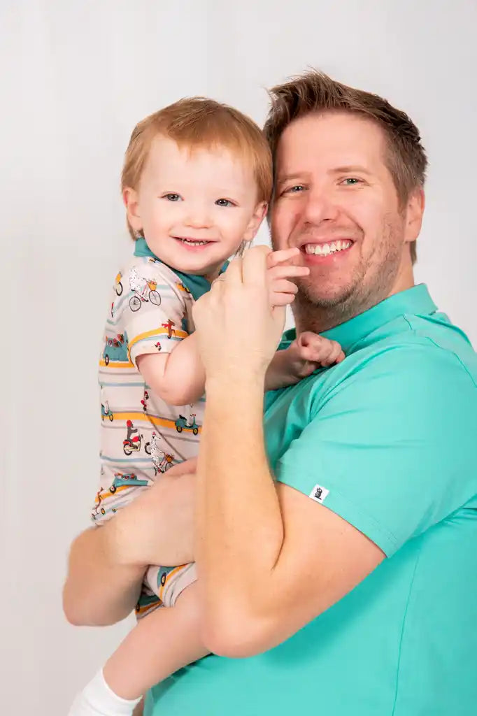"Aqua Adventures" Men's Polo