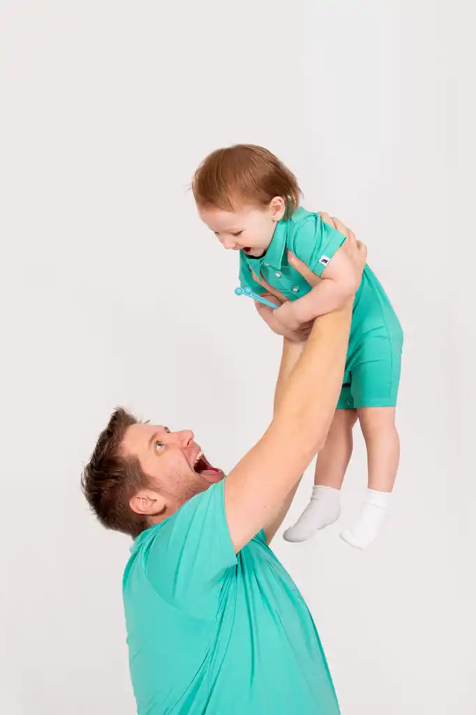 "Aqua Adventures" Men's Polo