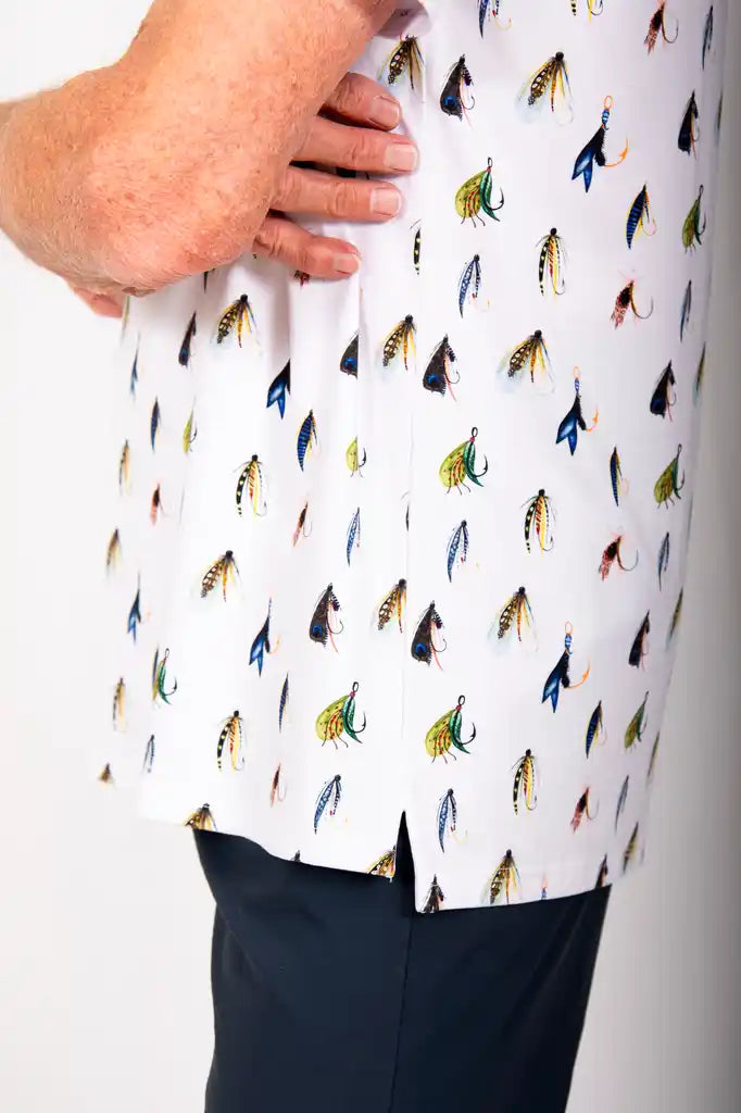 "Hooked" Men's Polo