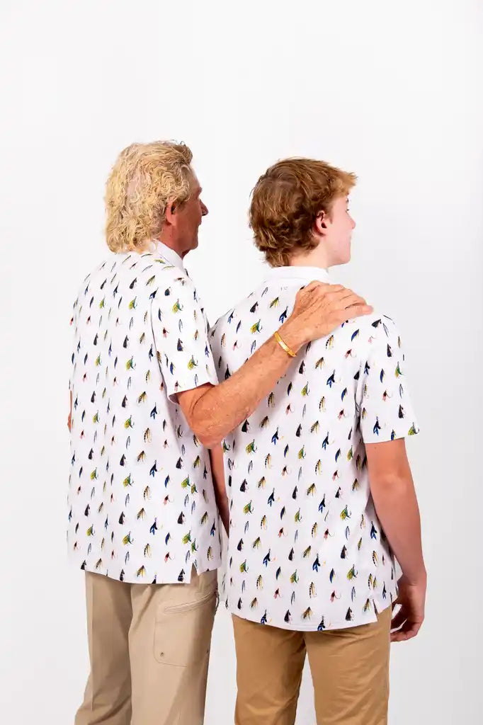 "Hooked" Men's Polo