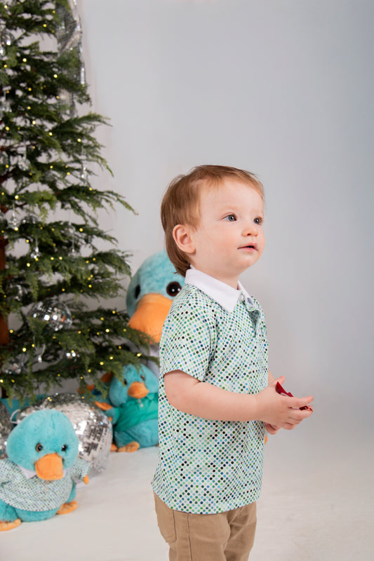 "Dapper Dots" Boy's Polo