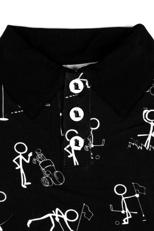 "Tee'd Off" Boy's Polo