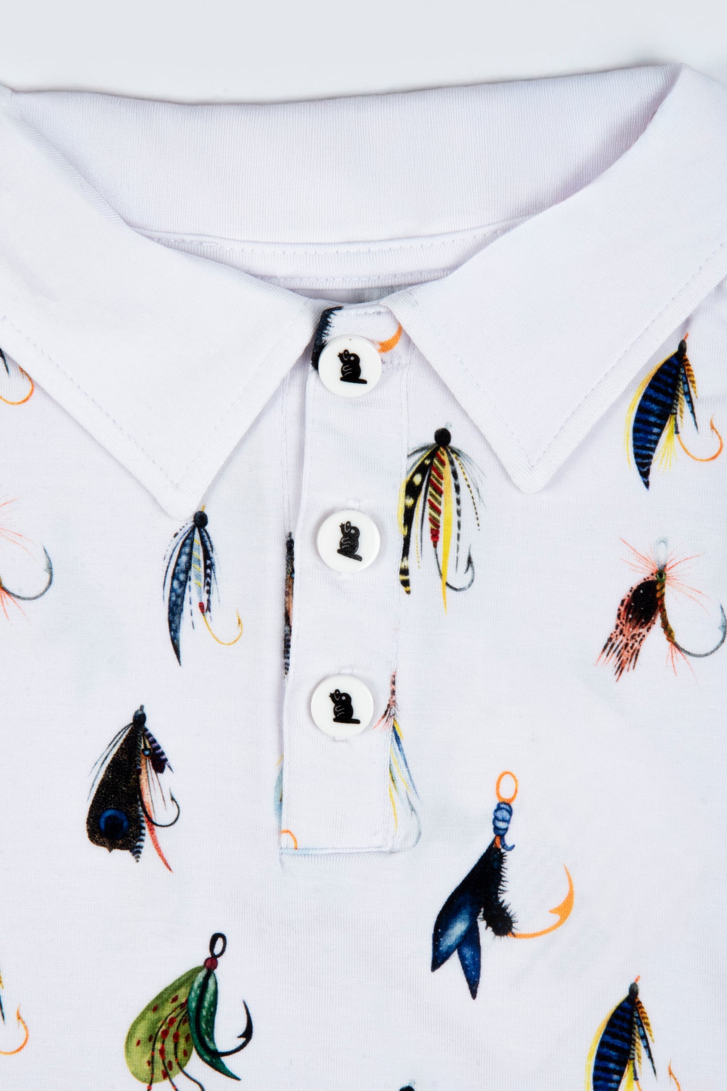 "Hooked" Boy's Polo