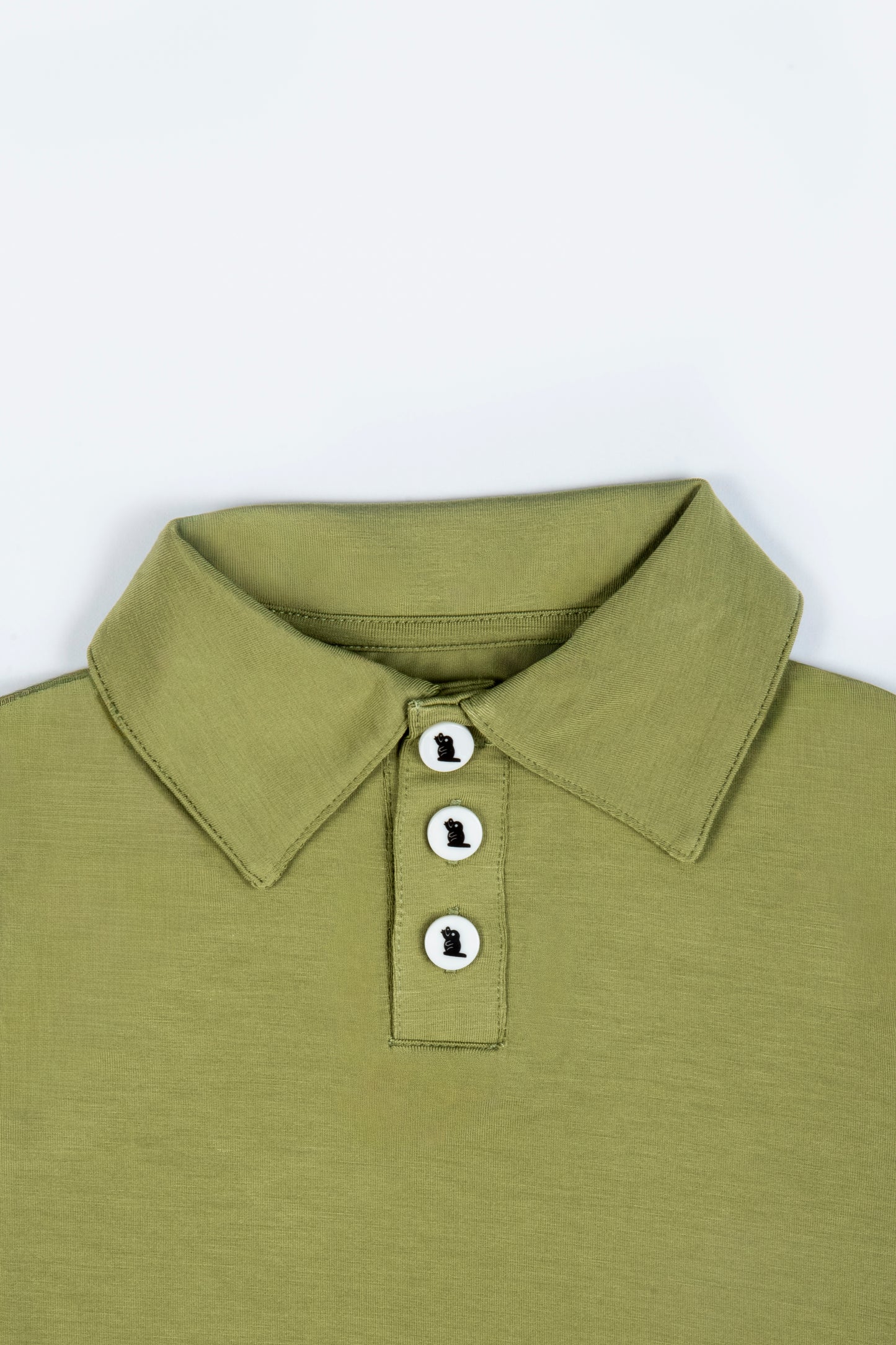 "Grass Stain Green" Baby Shortie Polo