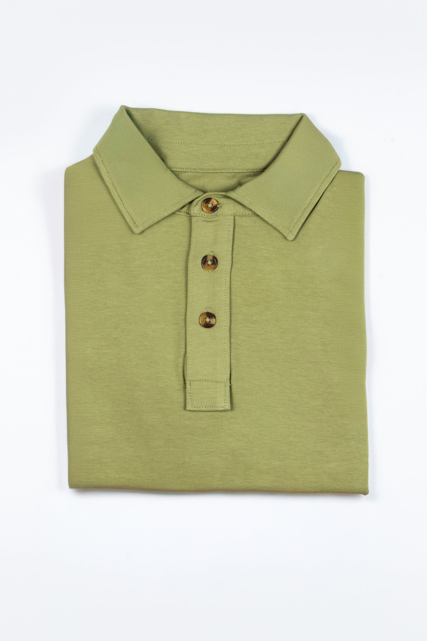 "Grass Stain Green" Men's Polo
