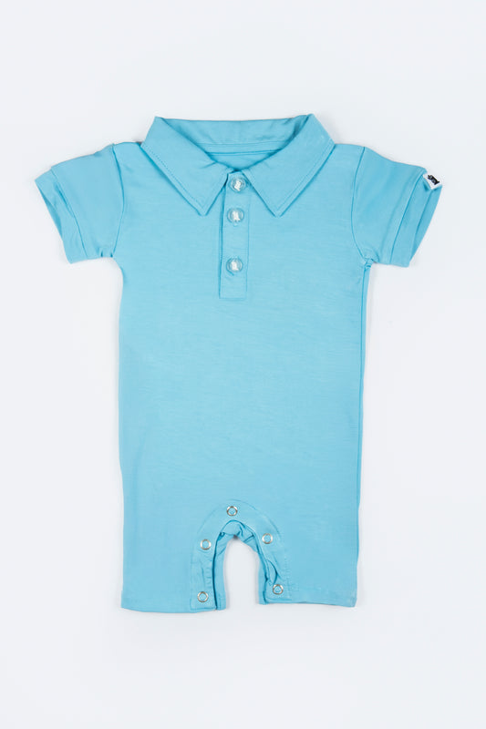 "Cloud Chaser" Baby Shortie Polo